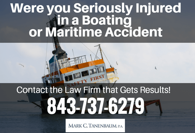 Were You Seriously Injured in a Boating or Maritime Accident | Mark C. Tanenbaum, P.A.