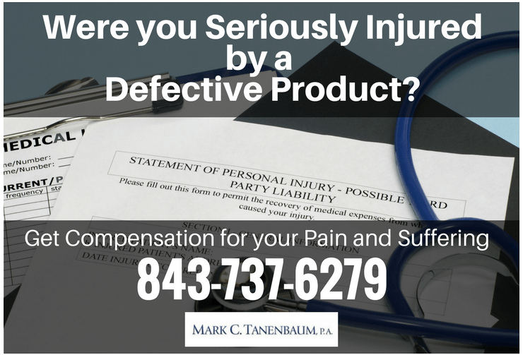 Were You Seriously Injured by a Defective Product?